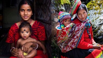 Dünyadan annelik kareleri