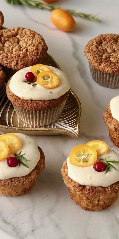 Havuçlu kremalı muffinler