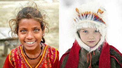 Dünyanın ayrı köşelerinden "çocukluk"