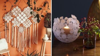 Evdeki dantelleri değerlendirmenin yolları