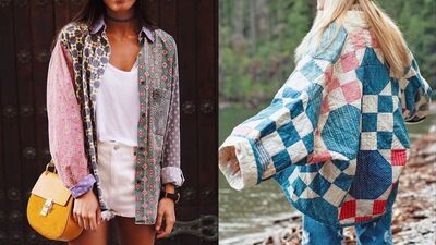 Patchwork desen yeniden trend