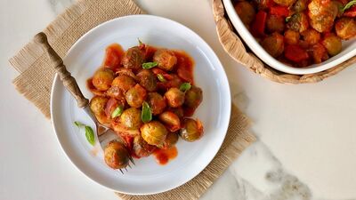 Brüksel lahanası yemeği