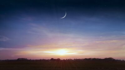 Kova burcunda Yeniay