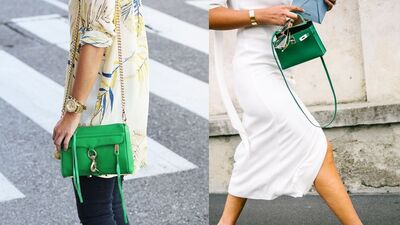 Çantada yeni trend: Alman yeşili
