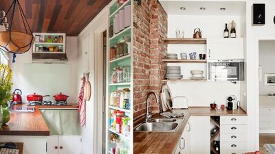 Küçük mutfaklar için 20 öneri