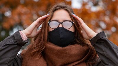 Maske takarken gözlüklerinizin buğulanmaması için...