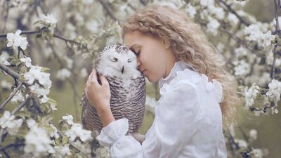 İnsan ve hayvanlar bağını gösteren büyüleyici kareler