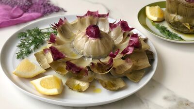 Zeytinyağlı çiçek enginar 