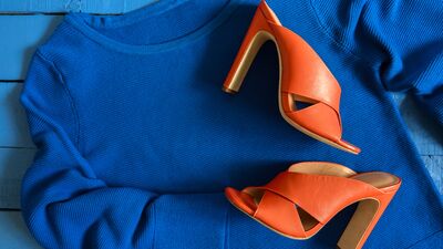 Modanın trend ikilisi: Turuncu ve mavi
