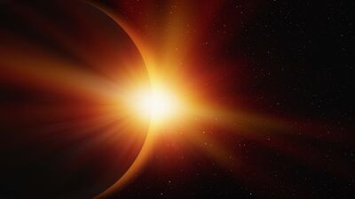 Yay burcunda Ay Tutulması