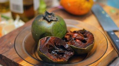 Çikolatalı puding tadında bir meyve: Kara sapot