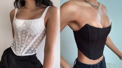Korse büstiyerler şimdi çok moda!
