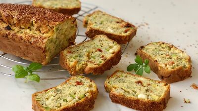 Kabaklı peynirli kek