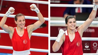 Buse Naz Çakıroğlu ve Busenaz Sürmeneli finalde