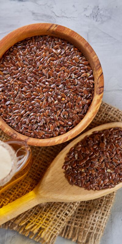 Pürüzsüz bir cilt için keten tohumu maskesi