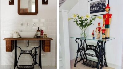 Eski dikiş makinelerini atmayın, dönüştürün!