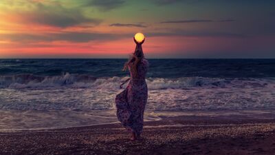 Kova burcunda Dolunay