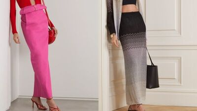 Yeni sezonun trendi: Maksi dar etekler