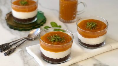 Bal kabaklı kakaolu bisküvili cheesecake