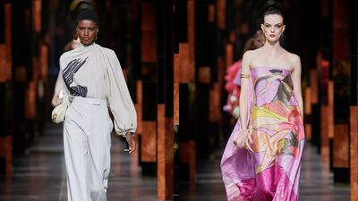 Fendi 2022 İlkbahar/Yaz defilesi