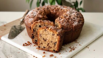 Çikolatalı cevizli tarçınlı kek