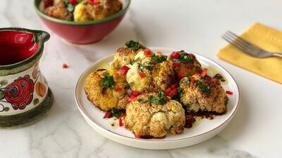 Fırında karnabahar tarifi