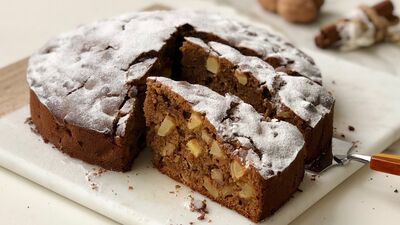  Elmalı cevizli kış keki