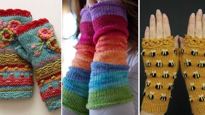 Kendinize örebileceğiniz parmaksız eldivenler