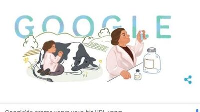 Google'dan Sabire Aydemir için doodle…