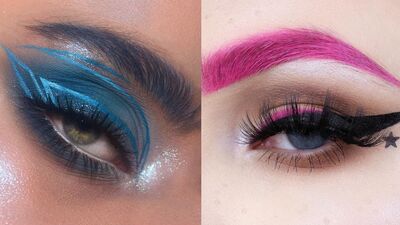 TikTok trendi: Renkli kaşlar