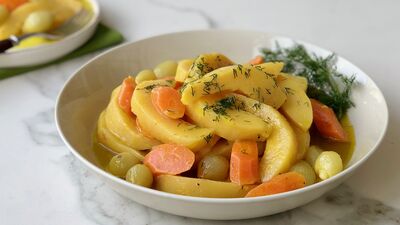 Zeytinyağlı ayva yemeği