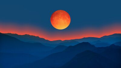 Olmaz denen olacak: Kanlı Ay Tutulması