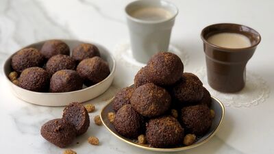 Dutlu kakaolu top kurabiye