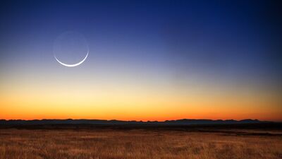 İkizler burcunda Yeniay