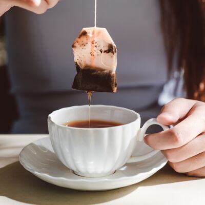 Poşet çayları çöpe atmayın!