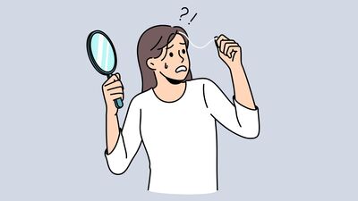 Beyaz saçlarınızı koparmayın!