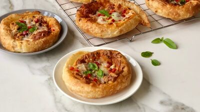 Hazır yufkayla pratik pizza