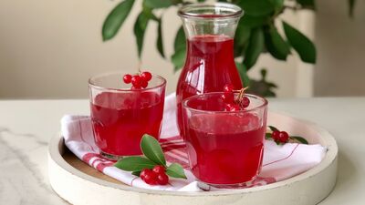 Gilaburu nedir? Şerbeti nasıl yapılır? 