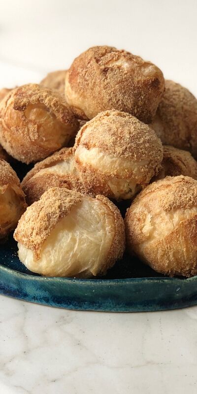 Peynirli minik top börek