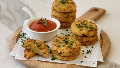 Peynirli patates köftesi