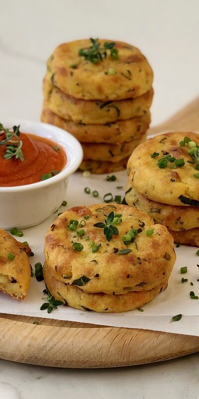 Peynirli patates köftesi