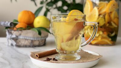 Narenciyeli ballı şifa içeceği