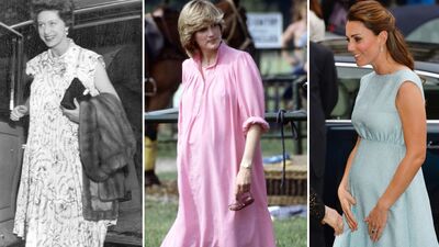 Kraliyet kadınlarının hamile stilleri