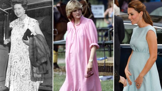 Kraliyet kadınlarının hamile stilleri