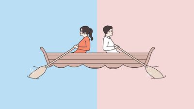 Sanki eşim değil rakibim...