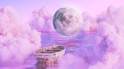 6 Nisan Terazi burcunda Dolunay