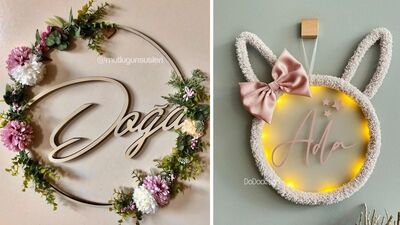 Bebek kapı süsü önerileri