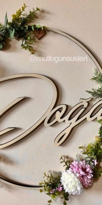 Bebek kapı süsü önerileri