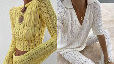 Yaz akşamlarının pratik seçimleri: Hafif triko takımlar