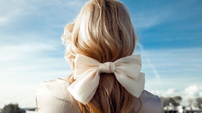 Saçlarda kurdele kullanımının 6 hali